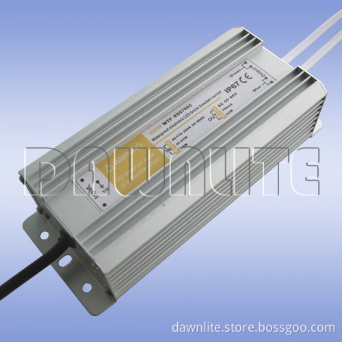 Constant Current IP67 Waterproof LED Driver 63W 700mA (CE, RoHS Approved)